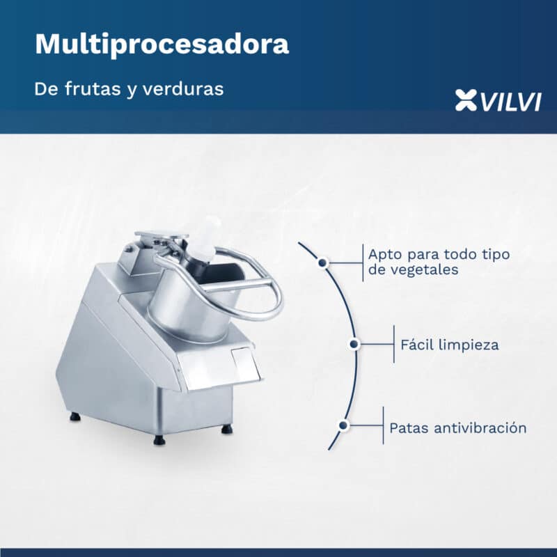Multiprocesadora De Frutas Y Verduras Con 5 Discos Vilvi multiprocesadora-de-frutas-y-verduras-con-5-discos-vilvi