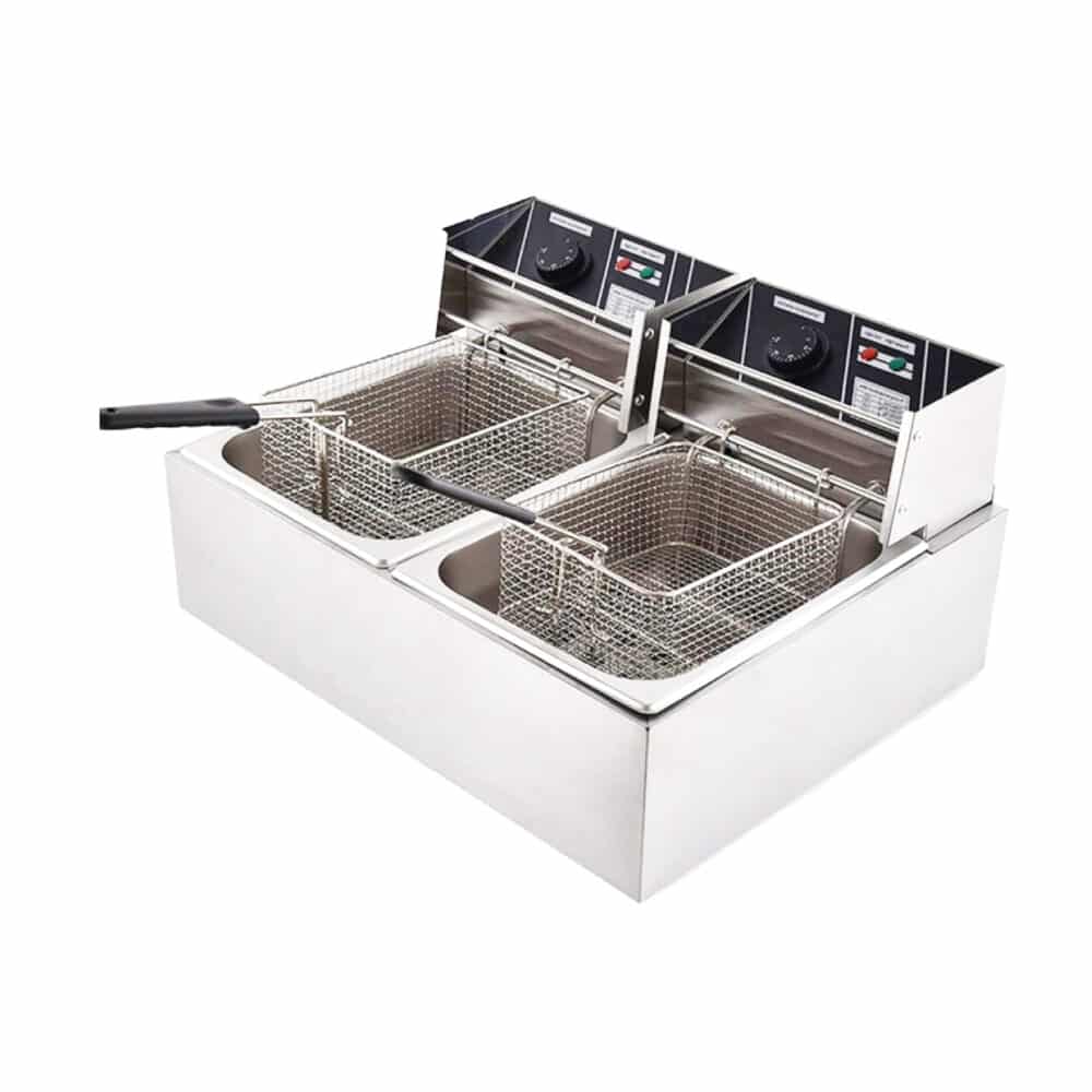 Freidora de Aceite de 12 Litros 2 cestas