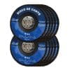 Kit 10 Discos Flap De Corte Para Amoladora 115mm