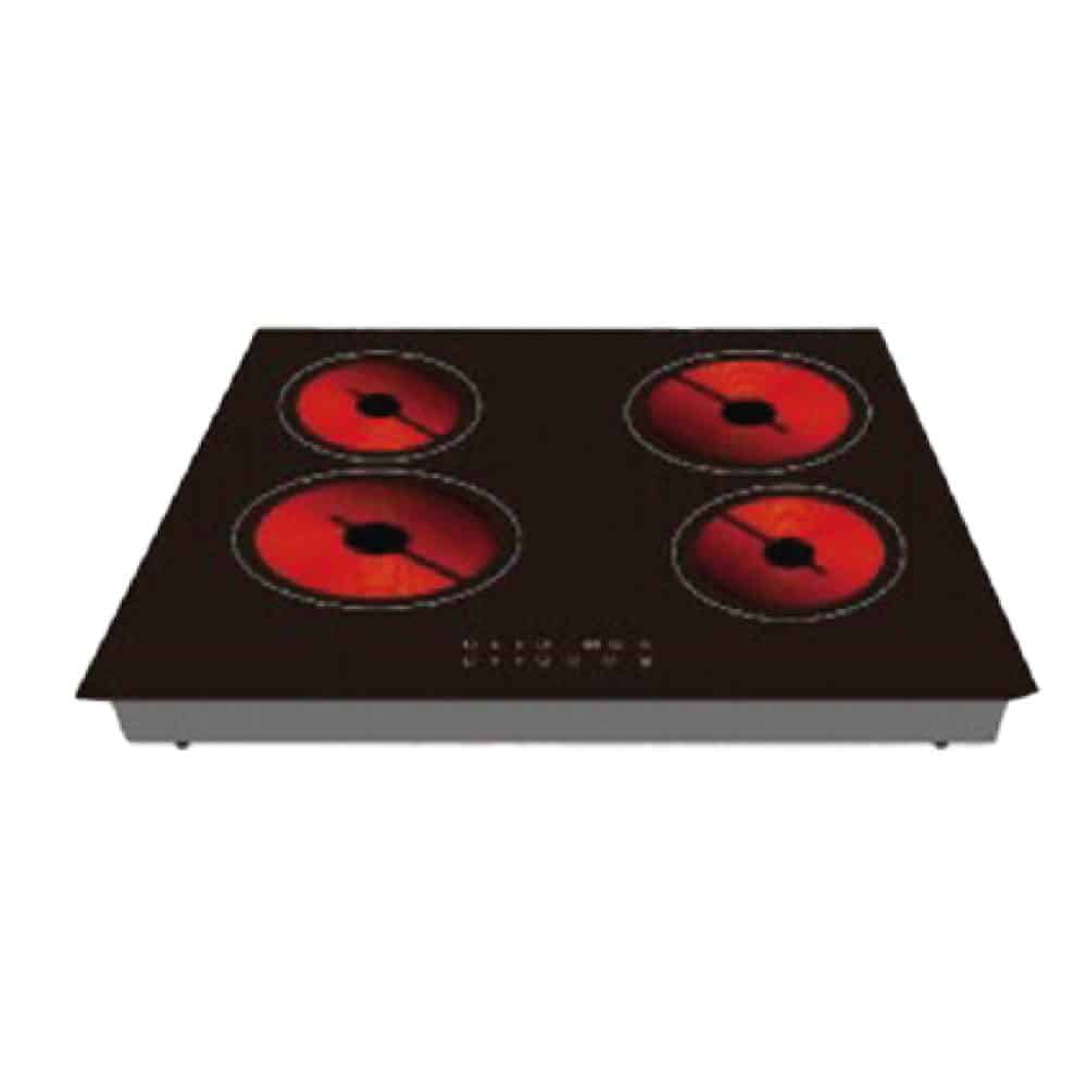 Anafe eléctrico 4 hornallas Vitrocerámica 6000w portátil