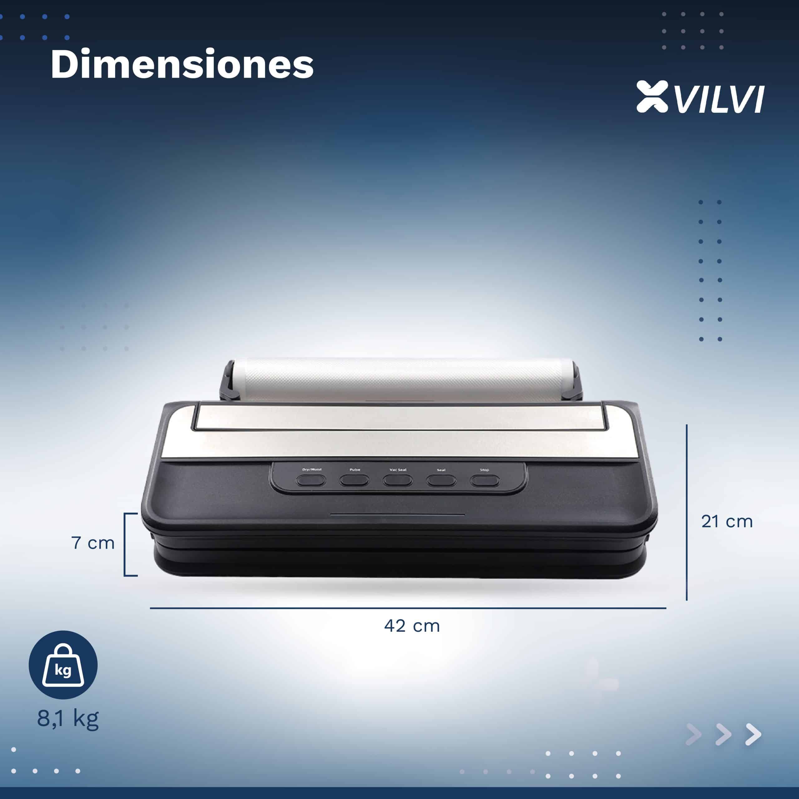 Envasadora Al Vacío Domestica Manual Maquina De Sellado 110w – Vilvi