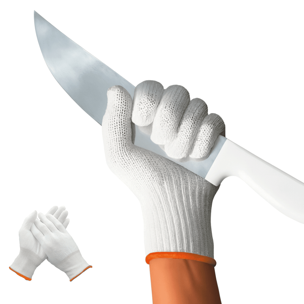 Guantes X2 Anticorte Con Hilo Acero Cut Keeper Resistente