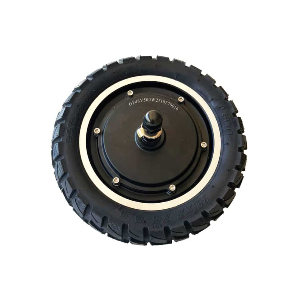 Motor Monopatín Eléctrico Rueda 500w 65km Negro