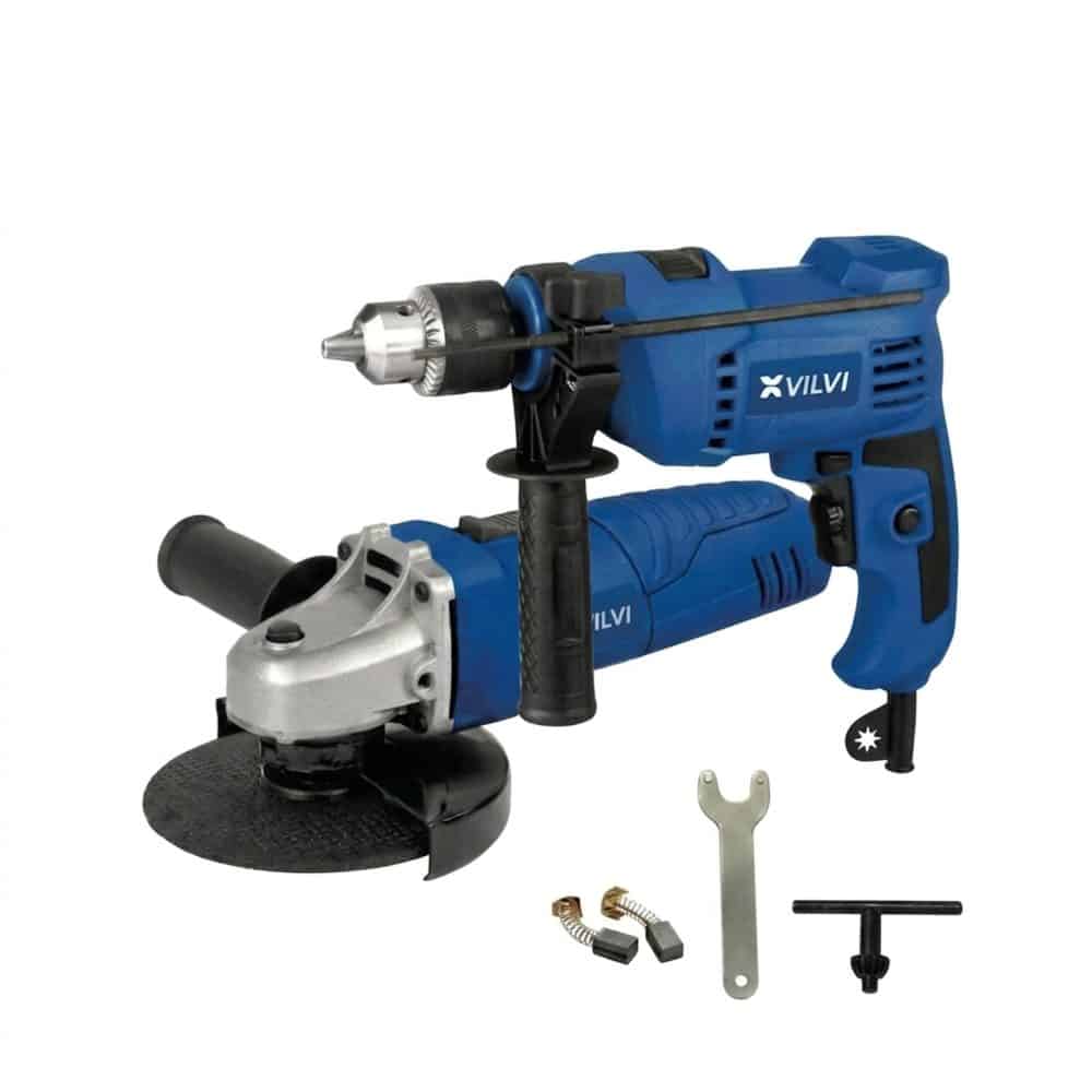 Kit Amoladora alámbrica 500 + Agujereadora Eléctrica 710 