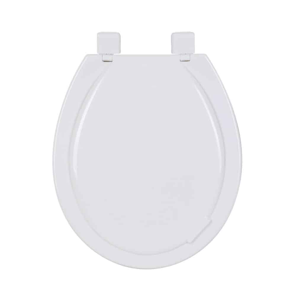 Tapa Para Inodoro Asiento Plástico Pvc Blanco 44 X 37.2 Cm